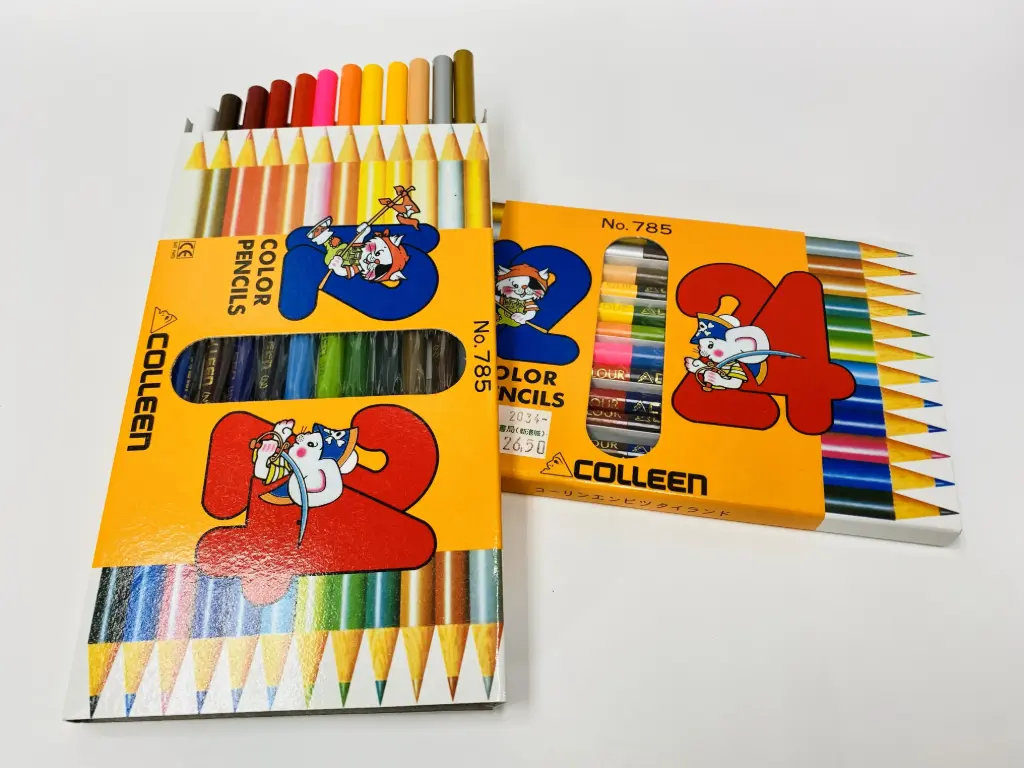 木顔色筆(12/24色#785)